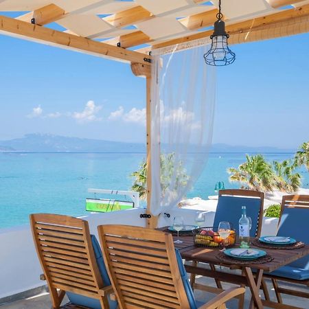 Nautilus Sea View Suite 4 Pefkochori Bagian luar foto