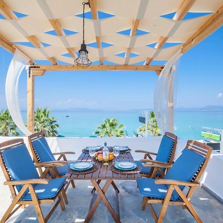 Nautilus Sea View Suite 4 Pefkochori Bagian luar foto
