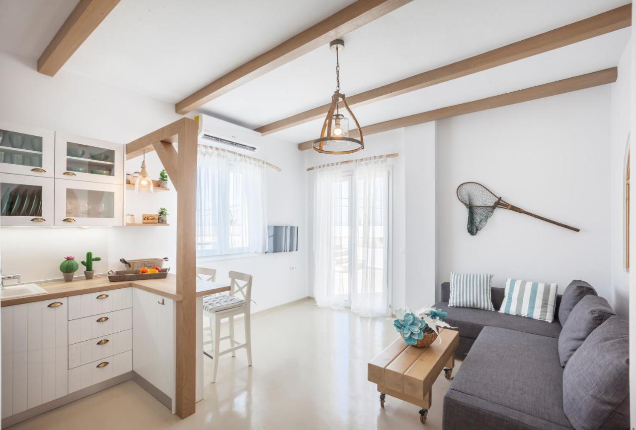 Nautilus Sea View Suite 4 Pefkochori Bagian luar foto