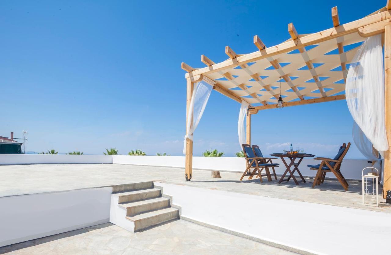 Nautilus Sea View Suite 4 Pefkochori Bagian luar foto