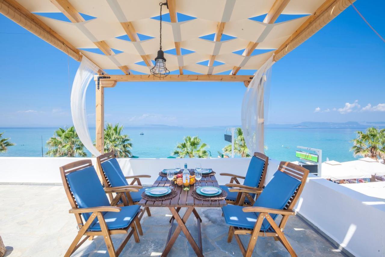 Nautilus Sea View Suite 4 Pefkochori Bagian luar foto